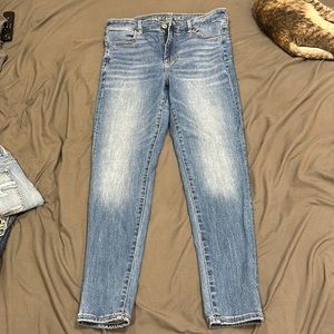 American eagle hi-rise jeggings - size 14